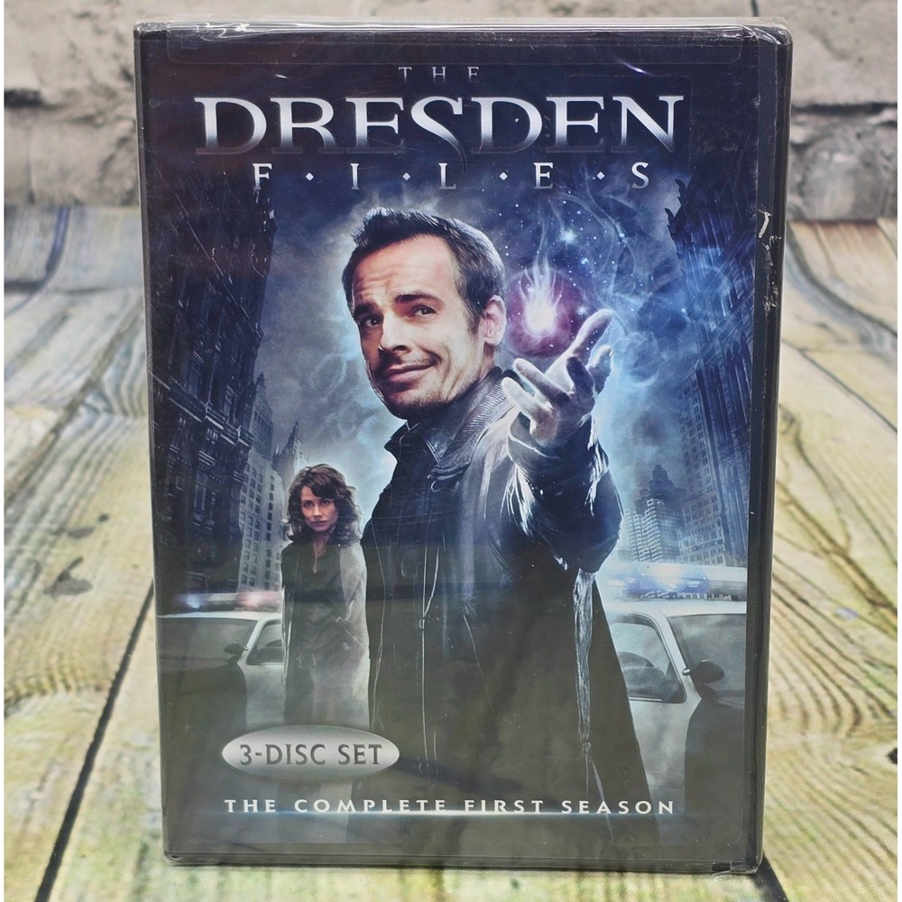 The Dresden Files Season 1 DVD 2007 3-Disc‎ Set NEW Sealed Widescreen Lionsgate